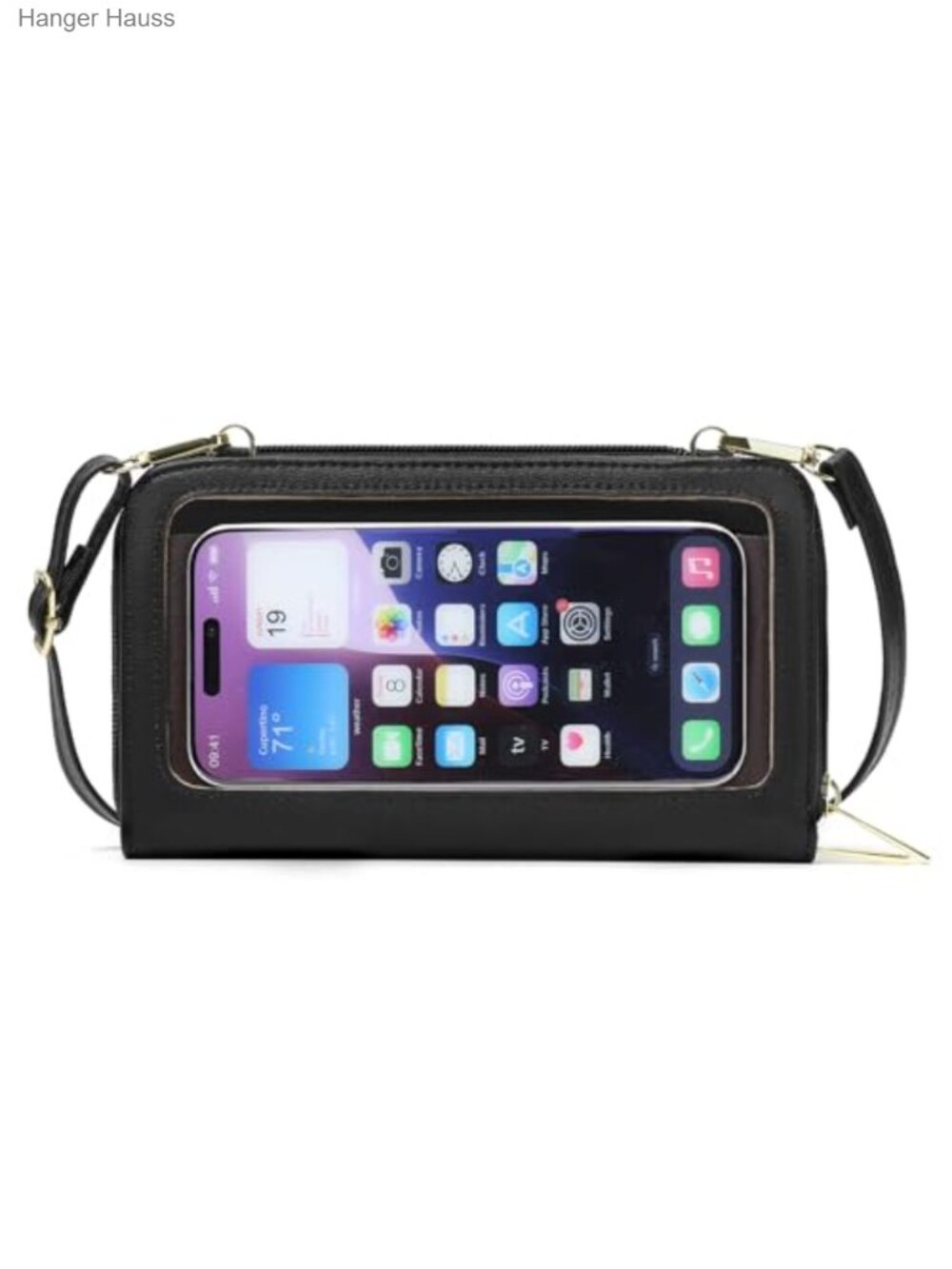 Phone Purse Crossbody Bag Touch Screen RFID Blocking Wallet Wristlet Travel